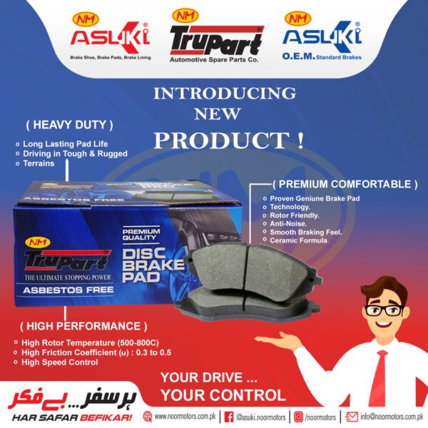 TRUPART BRAKE PADS O.E.M | DISC BRAKE PAD | - Image 4
