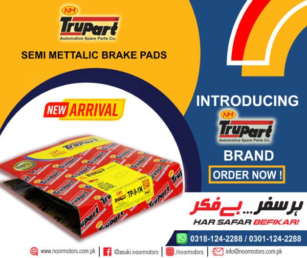 Semi Metallic Brake Pads | Brake Pads For Cars | TRUPART - Image 2