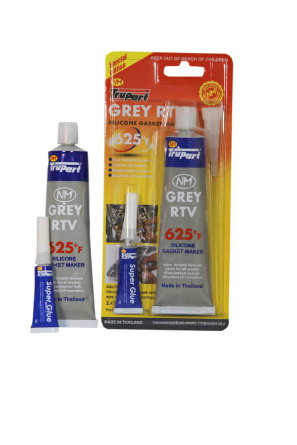 TRUPART RTV SILICONE | Sealant | Silicone Sealant Grey RTV - Image 3